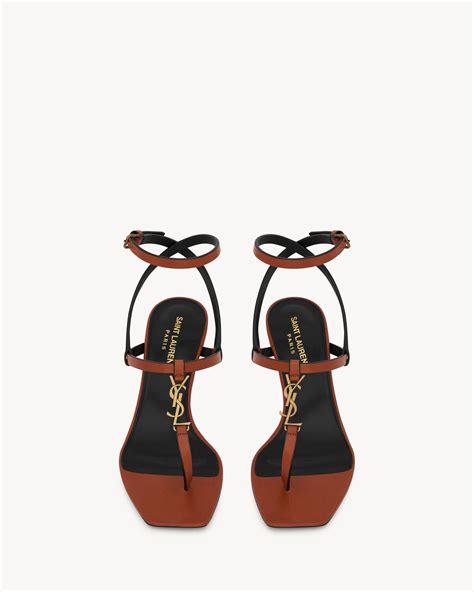 ysl seilsandal|CASSANDRA sandals in smooth leather .